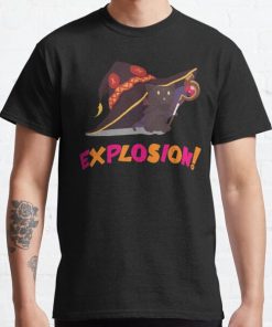 Konosuba Chomusuke - Explosion!!! Classic T-Shirt RB0812 product Offical Shirt Anime Merch