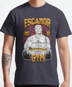 Escanor Gym Classic T-Shirt RB0812 product Offical Shirt Anime Merch