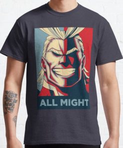 All Might Retro Classic T-Shirt RB0812 product Offical Shirt Anime Merch