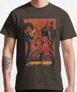 See you space cowboy - Cowboy Bebop Classic T-Shirt RB0812 product Offical Shirt Anime Merch