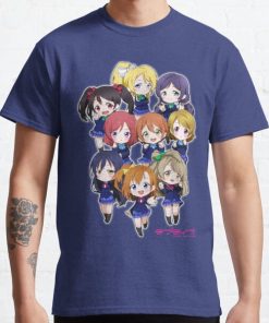 LOVE LIVE! SCHOOL IDOL PROJECT Classic T-Shirt RB0812 product Offical Shirt Anime Merch