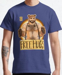 ADAM LIKES HUGS - BEAR PRIDE Classic T-Shirt RB0812 product Offical Shirt Anime Merch
