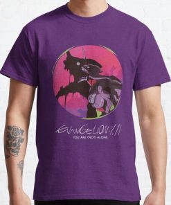 EVA 01 - Evangelion T-shirt / Poster / Phone case / Mug Classic T-Shirt RB0812 product Offical Shirt Anime Merch