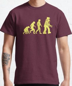 Sheldon Robot Evolution Classic T-Shirt RB0812 product Offical Shirt Anime Merch