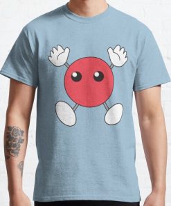 Hinata & Ushijima's Red Blob Shirt Design Classic T-Shirt RB0812 product Offical Shirt Anime Merch