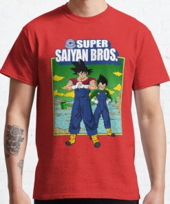 Super Saiyan Bros. Classic T-Shirt RB0812 product Offical Shirt Anime Merch