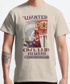 Wanted Owl Lady (The owl house| Perfect Gift Classic T-Shirt RB0812 product Offical Shirt Anime Merch