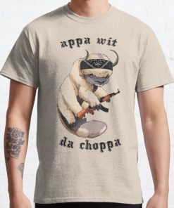 Appa With A Choppa Classic T-Shirt RB0812 product Offical Shirt Anime Merch