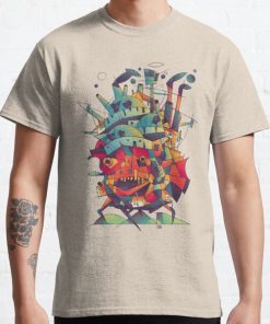 Moving Castle Classic T-Shirt RB0812 product Offical Shirt Anime Merch