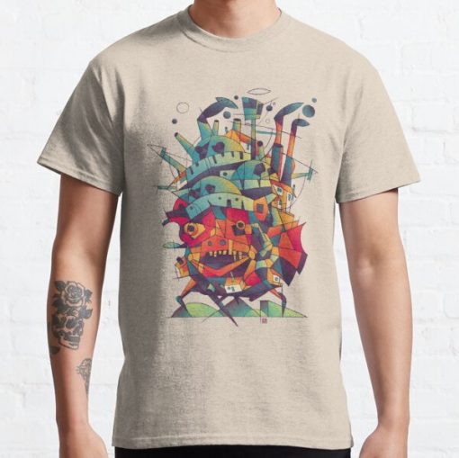 Moving Castle Classic T-Shirt RB0812 product Offical Shirt Anime Merch