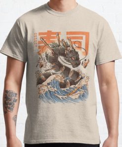 Great Sushi Dragon  Classic T-Shirt RB0812 product Offical Shirt Anime Merch