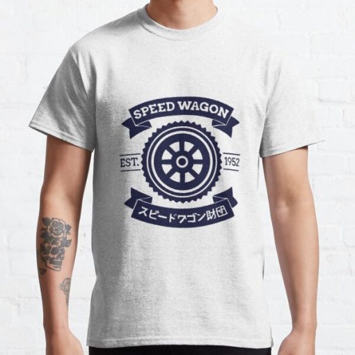 Speedwagon Foundation Classic T-Shirt RB0812 product Offical Shirt Anime Merch