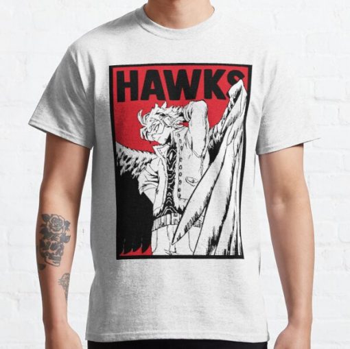 Wing Hero: Hawks Classic T-Shirt RB0812 product Offical Shirt Anime Merch