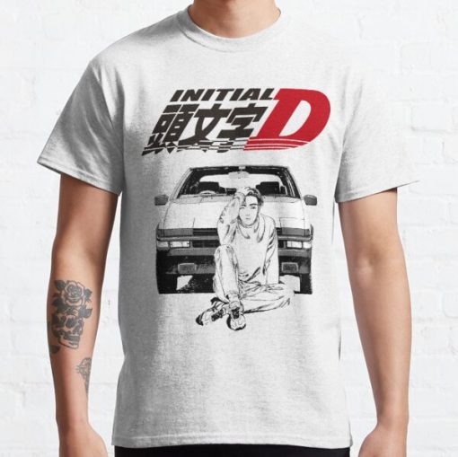 Initial D Classic T-Shirt RB0812 product Offical Shirt Anime Merch