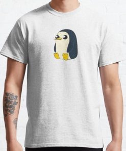 AdventureTime™ – Gunter sitting and looking stoic but cute Classic T-Shirt RB0812 product Offical Shirt Anime Merch