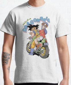 Goku and Bulma - Dragon Ball Classic T-Shirt RB0812 product Offical Shirt Anime Merch