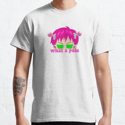 Saiki k what a pain Classic T-Shirt RB0812 product Offical Shirt Anime Merch