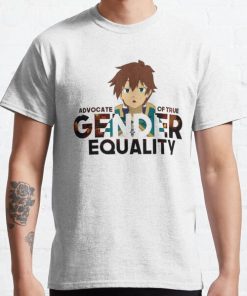 Konosuba - Kazuma of Gender Equality Classic T-Shirt RB0812 product Offical Shirt Anime Merch