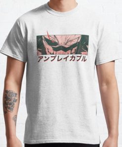 Kirishima 'UNBREAKABLE' Red Riot Classic T-Shirt RB0812 product Offical Shirt Anime Merch