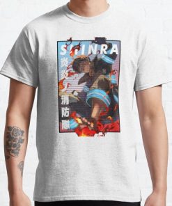 Fire Force - Shinra Kusakabe  Classic T-Shirt RB0812 product Offical Shirt Anime Merch