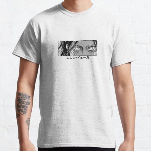 Eren Yeager - Attack On Titan  Classic T-Shirt RB0812 product Offical Shirt Anime Merch