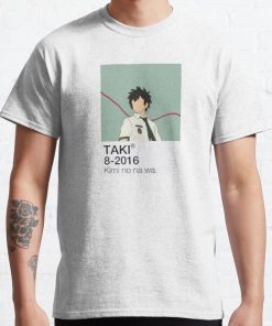 Taki Tachibana - Your name | Kimi no na wa. Classic T-Shirt RB0812 product Offical Shirt Anime Merch