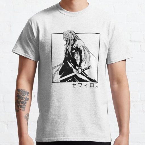 sephiroth ffvii Classic T-Shirt RB0812 product Offical Shirt Anime Merch