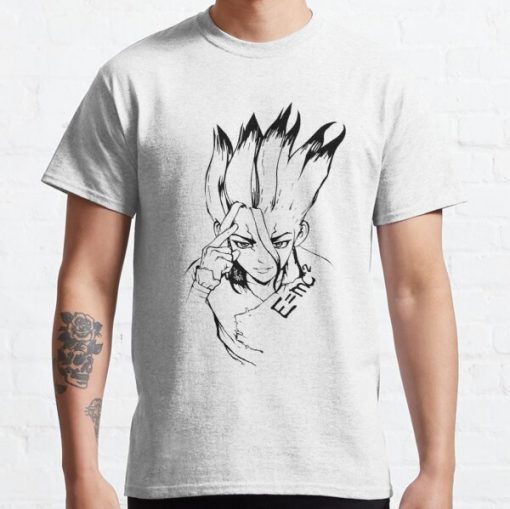 Dr Stone Anime Fan art Classic T-Shirt RB0812 product Offical Shirt Anime Merch