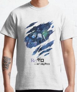 Re:Zero scratches Classic T-Shirt RB0812 product Offical Shirt Anime Merch