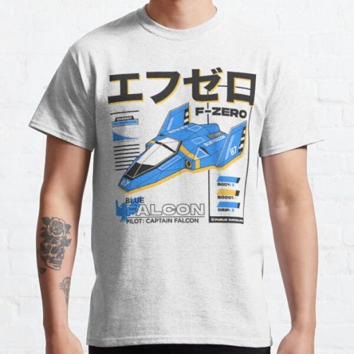 BLUE FALCON Classic T-Shirt RB0812 product Offical Shirt Anime Merch