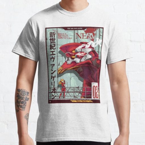 Asuka Langley Sohryu - Evangelion Classic T-Shirt RB0812 product Offical Shirt Anime Merch
