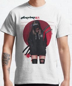 Urban Japanese Cyberpunk Girl Vaporwave Style Classic T-Shirt RB0812 product Offical Shirt Anime Merch