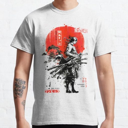 Roronoa Zoro Classic T-Shirt RB0812 product Offical Shirt Anime Merch