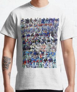40 years of Gundam Classic T-Shirt RB0812 product Offical Shirt Anime Merch