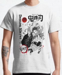 Demon Slayer Anime Nezuko Tanjiro Awesome Design Gift Classic T-Shirt RB0812 product Offical Shirt Anime Merch