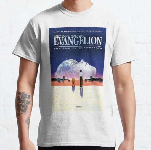 The End of Evangelion Poster [HIGH QUALITY] Classic T-Shirt RB0812 product Offical Shirt Anime Merch