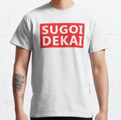 SUGOI DEKAI Classic T-Shirt RB0812 product Offical Shirt Anime Merch