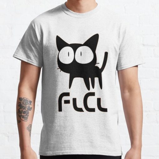 FlCL CAT Classic T-Shirt RB0812 product Offical Shirt Anime Merch