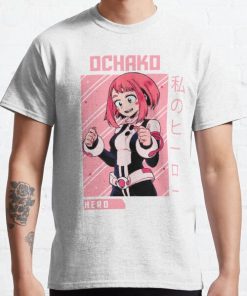 Ochaco Uraraka cute shirt Classic T-Shirt RB0812 product Offical Shirt Anime Merch