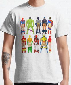 Superhero Butts Classic T-Shirt RB0812 product Offical Shirt Anime Merch