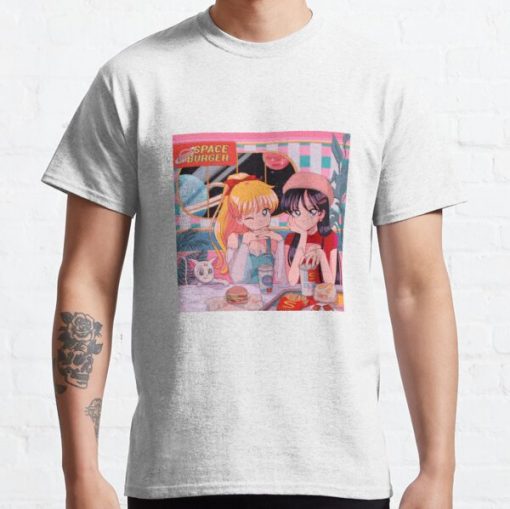 SPACE BURGER Classic T-Shirt RB0812 product Offical Shirt Anime Merch