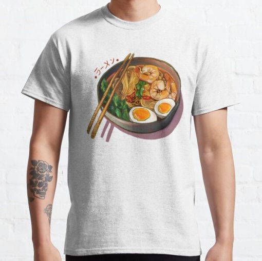 Japanses Ramen Noodles Bowl Classic T-Shirt RB0812 product Offical Shirt Anime Merch