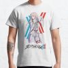 Darling In The Franxx -- Zero Two Pilot Suit Classic T-Shirt RB0812 product Offical Shirt Anime Merch