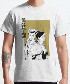 Haikyuu! Fukurodani BokuAka character design Classic T-Shirt RB0812 product Offical Shirt Anime Merch