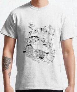 Howl's moving castle Classic T-Shirt RB0812 product Offical Shirt Anime Merch
