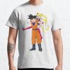 Goku and Sailor Moon Classic T-Shirt RB0812 product Offical Shirt Anime Merch