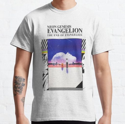Neon Genesis Evangelion The End of Evangelion Classic T-Shirt RB0812 product Offical Shirt Anime Merch
