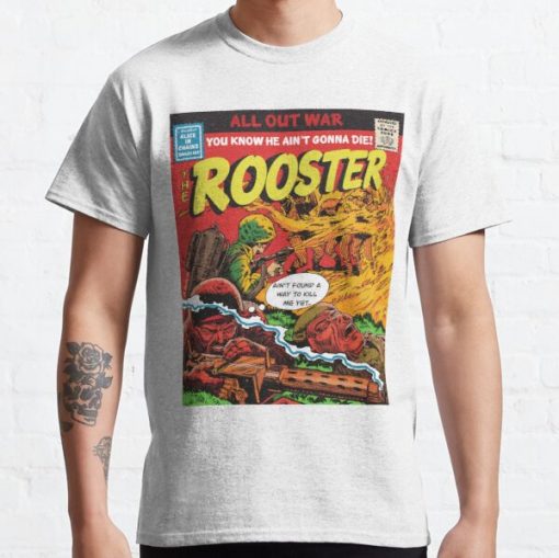 Alice In Chains - Rooster Parody Comic Book Art Classic T-Shirt RB0812 product Offical Shirt Anime Merch