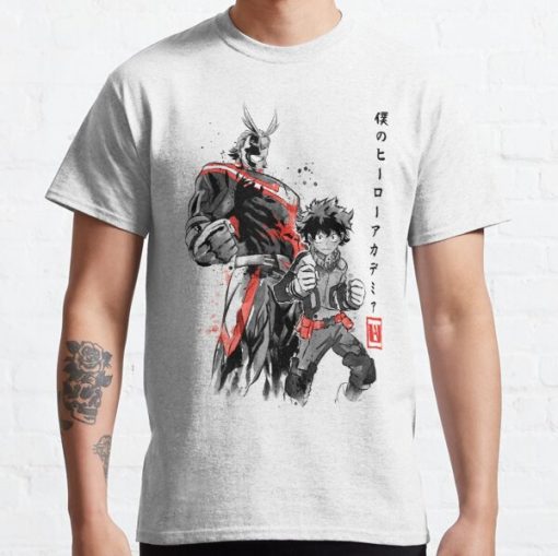 Hero Academia sumi-e Classic T-Shirt RB0812 product Offical Shirt Anime Merch