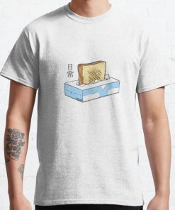 Nichijou - Tissue box Toaster Classic T-Shirt RB0812 product Offical Shirt Anime Merch